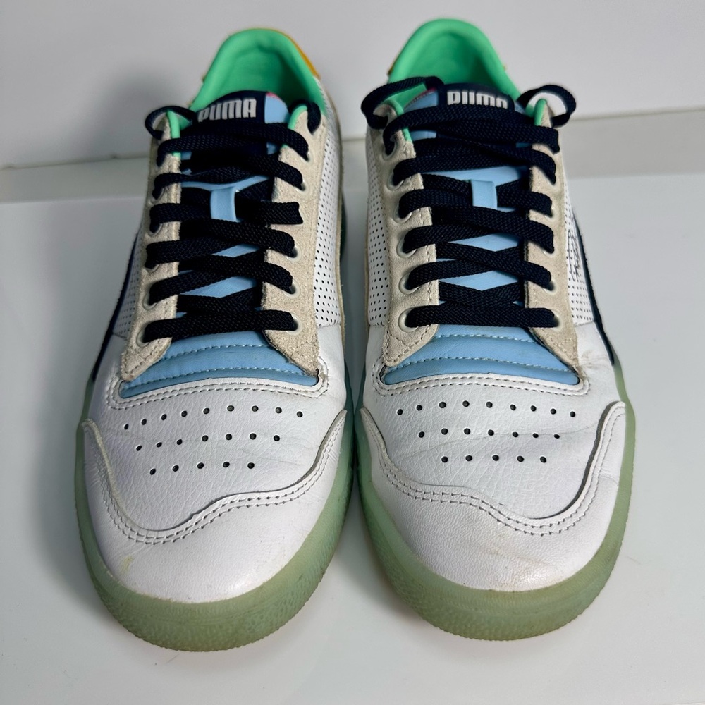 Puma Ralph Sampson Low Midway 'White Rapture Rose'. Excellent condition. Sz 9.5 - Picture 5 of 8